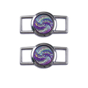 FnLune Exclusive Mold Glitter Gems Shoelaces Buckle Shoes Decorations Sneaker Kits Metal Lace Buckle Stylish AF1 Iron Buckle - FnLune