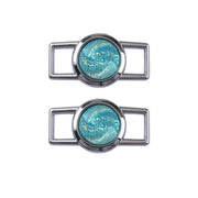 FnLune Exclusive Mold Glitter Gems Shoelaces Buckle Shoes Decorations Sneaker Kits Metal Lace Buckle Stylish AF1 Iron Buckle - FnLune