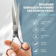 FnLune FnLune 6.0 6.8inch tungsten steel Hair scissors - FnLune