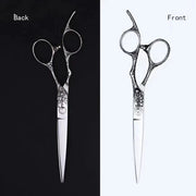 FnLune FnLune 6.0 Tungsten Steel Top Silver Professional Hair Salon Scissors - FnLune