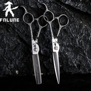 FnLune FnLune 6.0 VG - 10 Professional Hair Salon Scissors Cut Barber Tools - FnLune