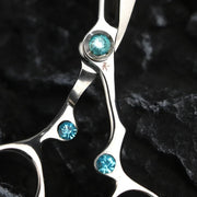 FnLune FnLune Different Blade 6.0 Inch VG - 10 Top Professional Hair Salon Scissors - FnLune