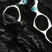 FnLune FnLune Different Blade 6.0 Inch VG - 10 Top Professional Hair Salon Scissors - FnLune