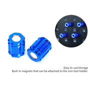 FnLune FnLune RISK Bike Crank Arm Cap Cover Removal Tool Crankset Bolt Remover Installation Repair Tool for Shimano Hollowtech II - FnLune