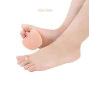 FnLune Gel Apple Shape Forefoot Pad Insoles Split Toe Pads Sebs Insoles Soft High Heels Forefoot Insoles Foot Protection Soft Insoles - FnLune