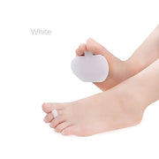FnLune Gel Apple Shape Forefoot Pad Insoles Split Toe Pads Sebs Insoles Soft High Heels Forefoot Insoles Foot Protection Soft Insoles - FnLune