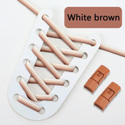 FnLune Gradient Elastic Laces Sneakers Colorful Press Lock Shoelaces Without ties - FnLune