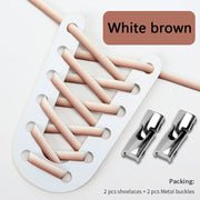 FnLune Gradient Elastic Laces Sneakers Cross Locks Shoelaces Without ties - FnLune