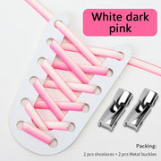 FnLune Gradient Elastic Laces Sneakers Cross Locks Shoelaces Without ties - FnLune