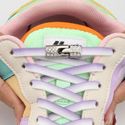 FnLune Gradient Elastic Laces Sneakers Diamond Cross Locks Shoelaces Without ties - FnLune