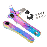 FnLune IXF 104bcd Bike MTB Crank 170mm Crankset ZTTOMtb Crankset Bike Crankset Hollowtech Power Meter Connecting Rod for Bicycle - FnLune