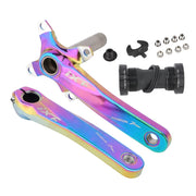 FnLune IXF 104bcd Bike MTB Crank 170mm Crankset ZTTOMtb Crankset Bike Crankset Hollowtech Power Meter Connecting Rod for Bicycle - FnLune