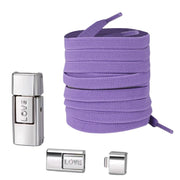 FnLune Love Press Lock Shoelaces Without Ties Colorful Lock Elastic Laces - FnLune