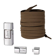 FnLune Love Press Lock Shoelaces Without Ties Colorful Lock Elastic Laces - FnLune