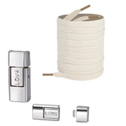 FnLune Love Press Lock Shoelaces Without Ties Colorful Lock Elastic Laces - FnLune