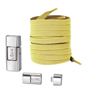 FnLune Love Press Lock Shoelaces Without Ties Colorful Lock Elastic Laces - FnLune