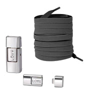 FnLune Love Press Lock Shoelaces Without Ties Colorful Lock Elastic Laces - FnLune