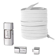 FnLune Love Press Lock Shoelaces Without Ties Colorful Lock Elastic Laces - FnLune