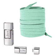 FnLune Love Press Lock Shoelaces Without Ties Colorful Lock Elastic Laces - FnLune