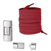 FnLune Love Press Lock Shoelaces Without Ties Colorful Lock Elastic Laces - FnLune