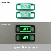 FnLune Luminous Laces Buckle Fashion AF1 Shoe Charms - FnLune
