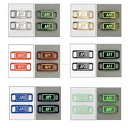 FnLune Luminous Laces Buckle Fashion AF1 Shoe Charms - FnLune
