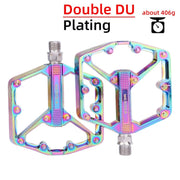 FnLune MEROCA Ultralight Sealed Bearing Pedal Non - slip Al Alloy Multi Specification Plating/Black Use for MTB BMX Road Bike about 410g - FnLune