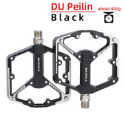 FnLune MEROCA Ultralight Sealed Bearing Pedal Non - slip Al Alloy Multi Specification Plating/Black Use for MTB BMX Road Bike about 410g - FnLune