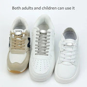 FnLune Metal Lock Shoelaces Elastic No Tie Shoe Laces - FnLune
