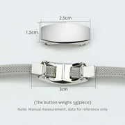 FnLune Metal Lock Shoelaces Elastic No Tie Shoe Laces - FnLune