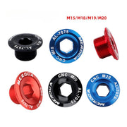 FnLune MTB Hollowtech Crank Bolt M18 M19 M20 Mountain Bike Crank Cover Crank Arm Bolt For IXF - FnLune