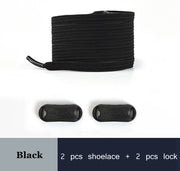 FnLune New Color No Tie Shoe Laces Elastic Laces Sneakers Flat Shoelaces Without Ties Kids Adult Quick Shoe Lace Rubber Bands for Shoes - FnLune