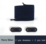 FnLune New Color No Tie Shoe Laces Elastic Laces Sneakers Flat Shoelaces Without Ties Kids Adult Quick Shoe Lace Rubber Bands for Shoes - FnLune