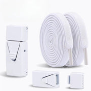 FnLune No Tie Shoe Lace Press Lock Insert Fixed Shoelaces Without Ties - FnLune