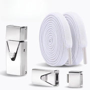 FnLune No Tie Shoe Lace Press Lock Insert Fixed Shoelaces Without Ties - FnLune