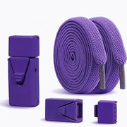 FnLune No Tie Shoe Lace Press Lock Insert Fixed Shoelaces Without Ties - FnLune