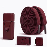 FnLune No Tie Shoe Lace Press Lock Insert Fixed Shoelaces Without Ties - FnLune