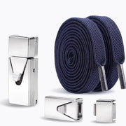 FnLune No Tie Shoe Lace Press Lock Insert Fixed Shoelaces Without Ties - FnLune