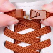 FnLune No Tie Shoe Lace Press Lock Insert Fixed Shoelaces Without Ties - FnLune