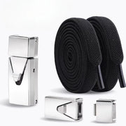 FnLune No Tie Shoe Lace Press Lock Insert Fixed Shoelaces Without Ties - FnLune