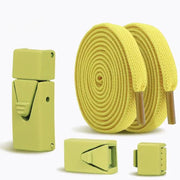 FnLune No Tie Shoe Lace Press Lock Insert Fixed Shoelaces Without Ties - FnLune