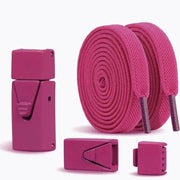 FnLune No Tie Shoe Lace Press Lock Insert Fixed Shoelaces Without Ties - FnLune