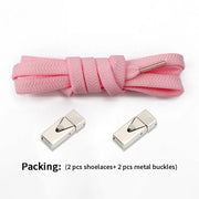 FnLune No Tie Shoe laces for Shoes Accessories Kids Adult Press Lock Shoelaces Without ties - FnLune