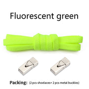 FnLune No Tie Shoe laces for Shoes Accessories Kids Adult Press Lock Shoelaces Without ties - FnLune