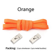 FnLune No Tie Shoe laces for Shoes Accessories Kids Adult Press Lock Shoelaces Without ties - FnLune
