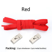 FnLune No Tie Shoe laces for Shoes Accessories Kids Adult Press Lock Shoelaces Without ties - FnLune