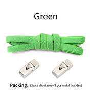 FnLune No Tie Shoe laces for Shoes Accessories Kids Adult Press Lock Shoelaces Without ties - FnLune