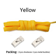 FnLune No Tie Shoe laces for Shoes Accessories Kids Adult Press Lock Shoelaces Without ties - FnLune