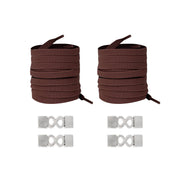 FnLune No Tie Shoe Laces Number 8 Lock Shoelaces Without Ties Elastic Laces Sneaker Kids Adult Widened Flat Shoelace for Shoe - FnLune