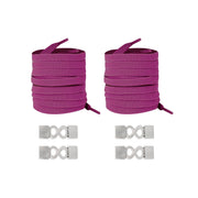 FnLune No Tie Shoe Laces Number 8 Lock Shoelaces Without Ties Elastic Laces Sneaker Kids Adult Widened Flat Shoelace for Shoe - FnLune